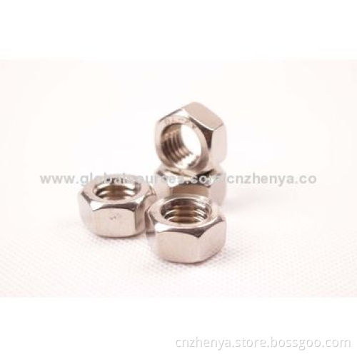Stainless Steel Hex Nuts, M2-M48, DIN934, DIN439 Marks